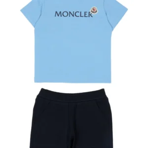 Moncler Enfant logo-detail shorts set