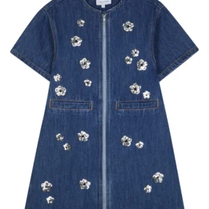 Marc Jacobs Kids floral-print zip-fastening dress