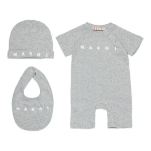 Marni Kids logo-print babygrow (set of three)