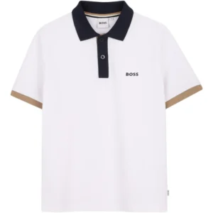 BOSS Kidswear short-sleeved polo shirt